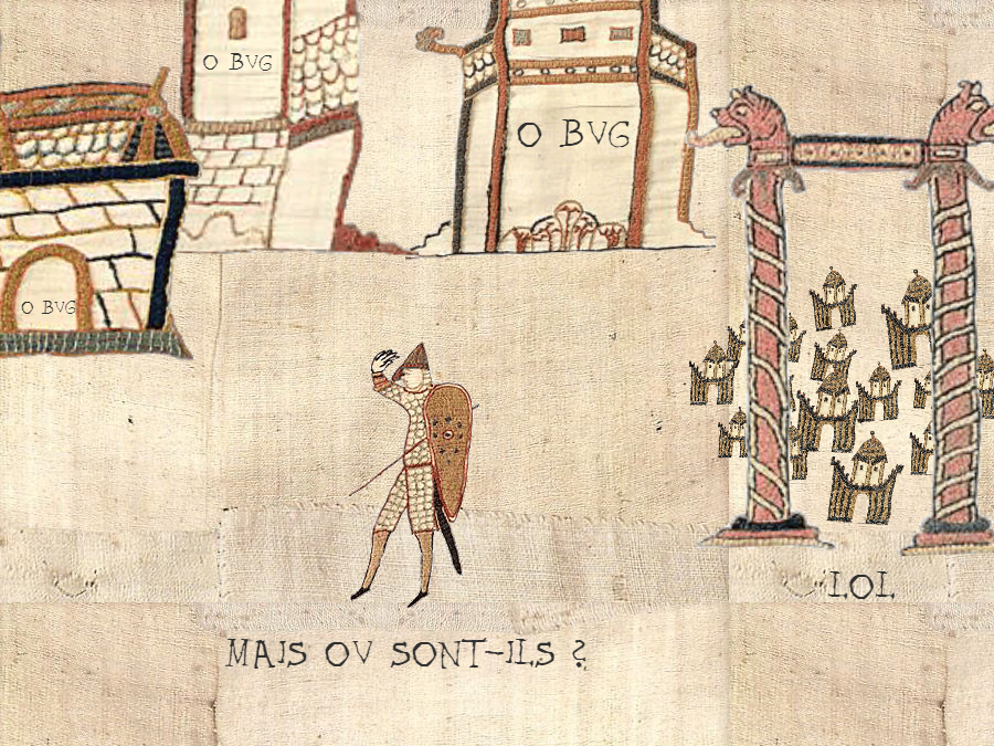 Un testeur, cherchant en vain une colonie de bugs, qui se calfeutre à son insu dans une masure?