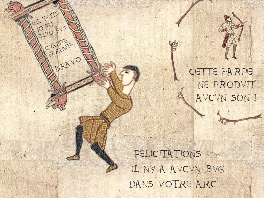 Qui construit un arc parfait doit s'assurer que son client n'attend pas une harpe.